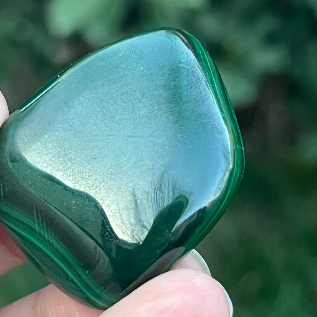 Palmstone malachit model 1, pietre semipretioase - druzy.ro 9 