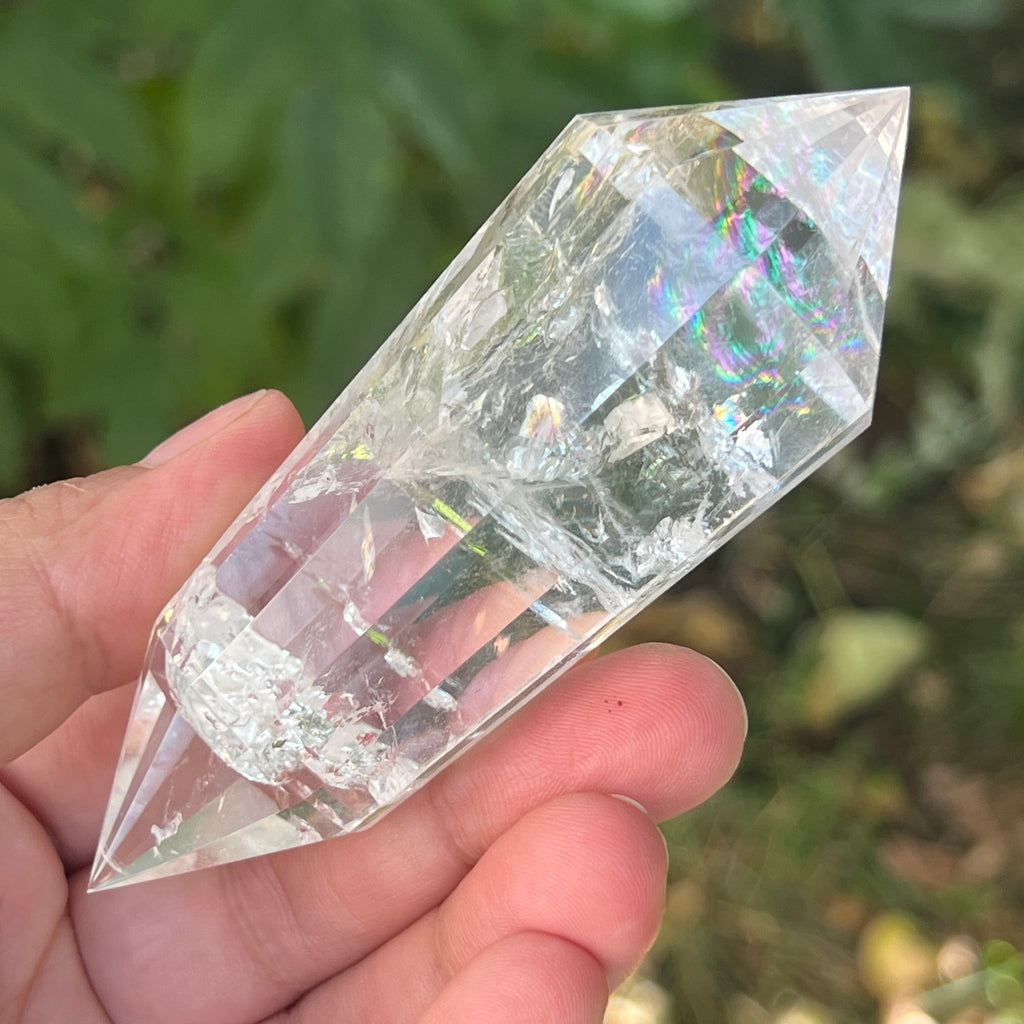 Bagheta cuart vogel, 12 fete, Brazilia model 24, pietre semipretioase - druzy.ro 4 