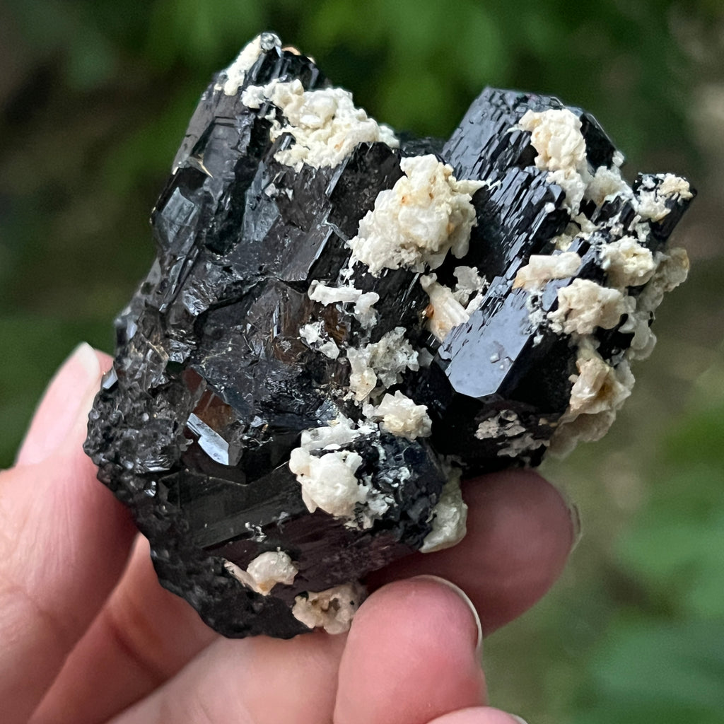 Cluster turmalina neagra model 2 din Erongo, Namibia, pietre semipretioase - druzy.ro 1 