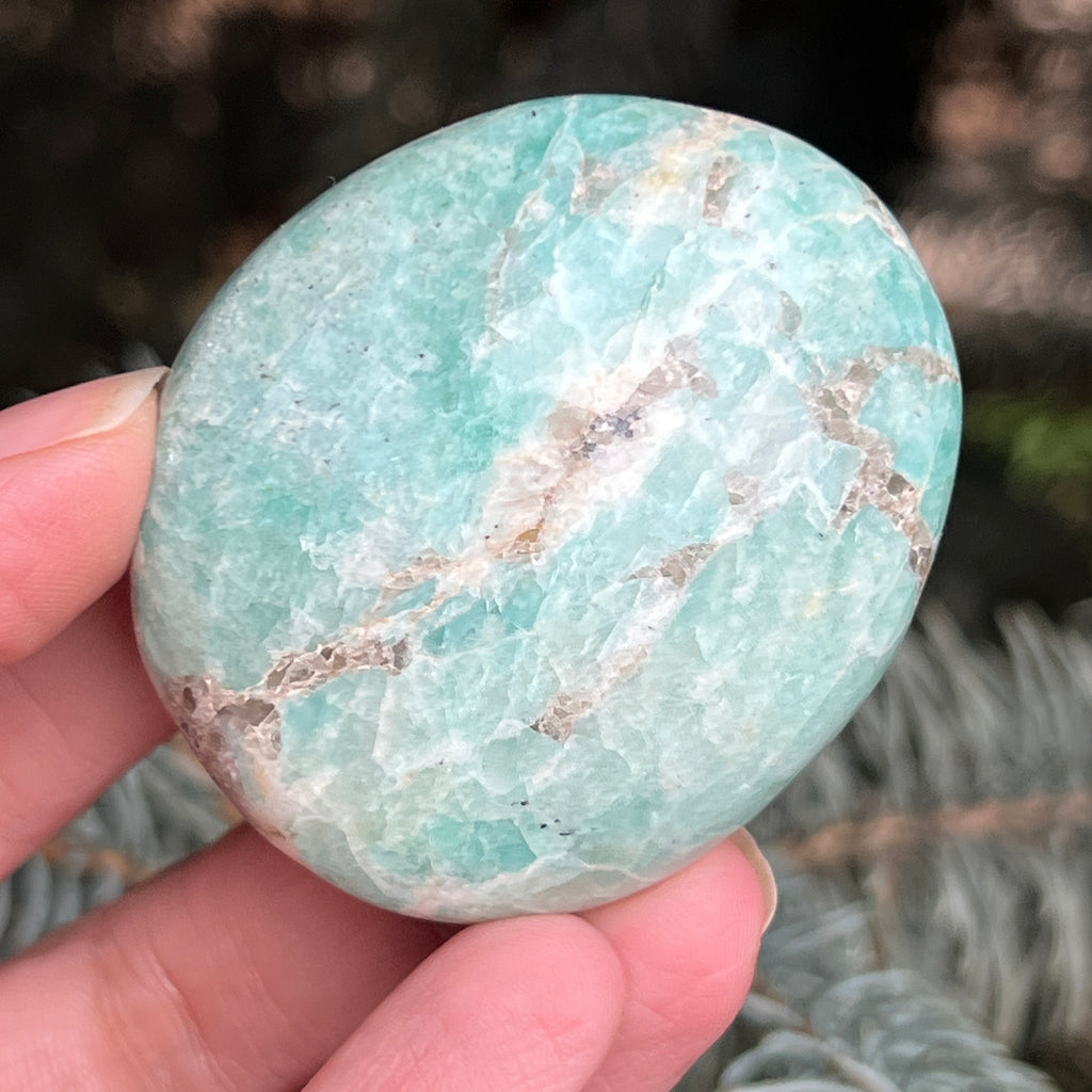 Amazonit palmstone m3, pietre semipretioase - druzy.ro 7 