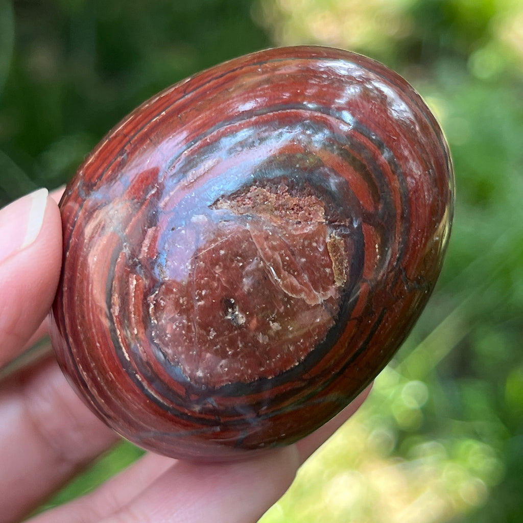 Ou jasp rosu din Zimbabwe model 10, pietre semipretioase - druzy.ro 12 