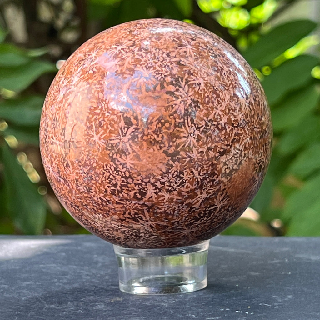 Sfera Starburst jasp | Model 2, pietre semipretioase - druzy.ro 1 
