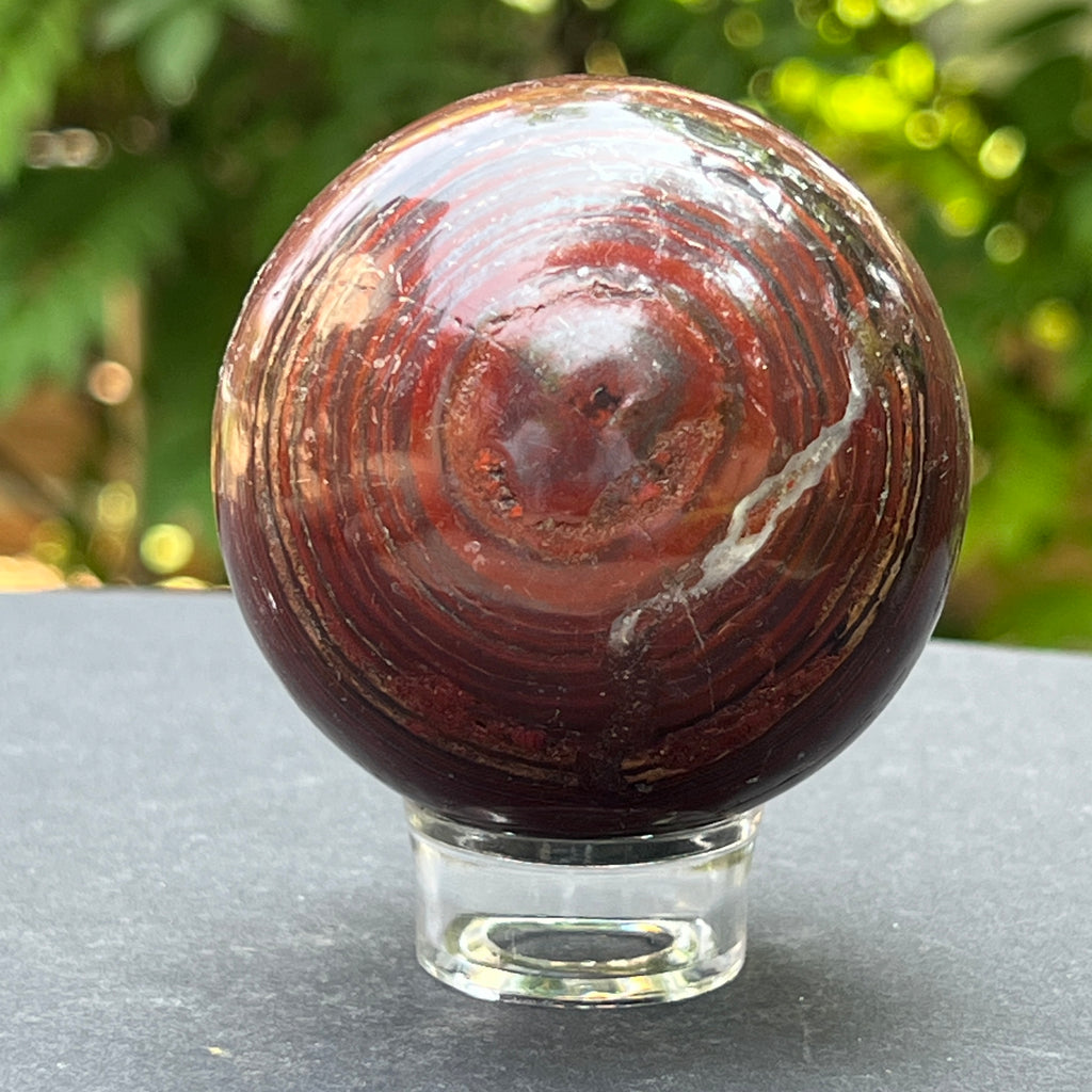 Sfera jasp rosu din Zimbabwe m3, pietre semipretioase - druzy.ro 2 
