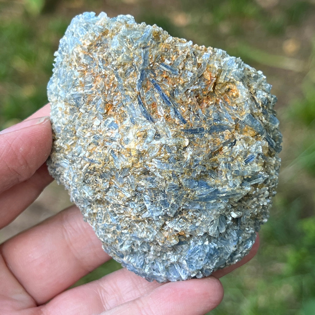 Kianit albastru (Cianit) piatra bruta din Zimbabwe model 3, pietre semipretioase - druzy.ro 1 