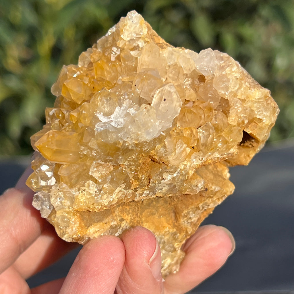 Cluster cuart lamaie Zambia, golden healer model 49, pietre semipretioase - druzy.ro 6 