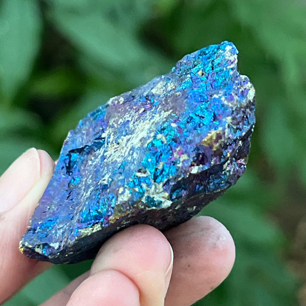 Calcopirita iridescentă din Mexic model 3, pietre semipretioase - druzy.ro 7 