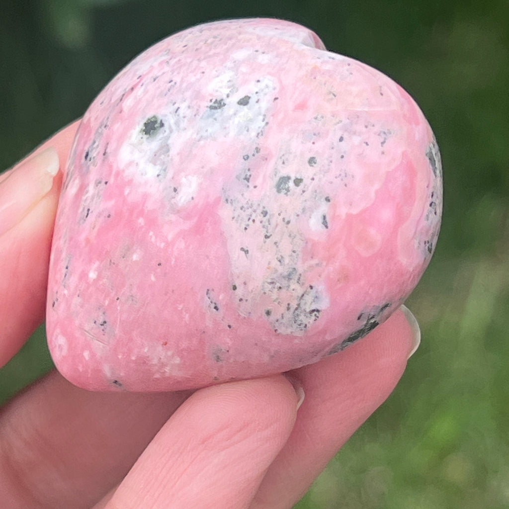 Inima rodocrozit model 3, pietre semipretioase - druzy.ro 3 