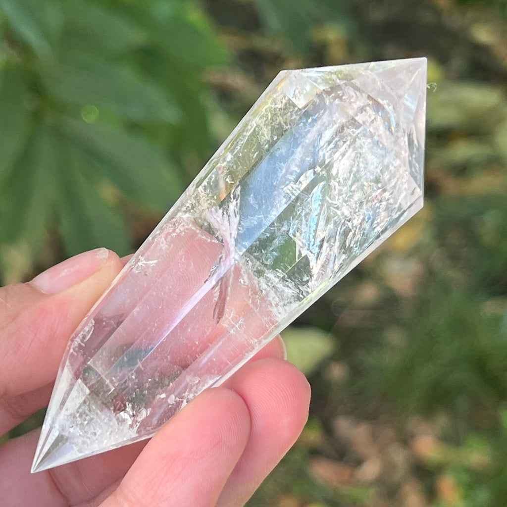 Bagheta cuart vogel, 12 fete, Brazilia model 31, pietre semipretioase - druzy.ro 4 