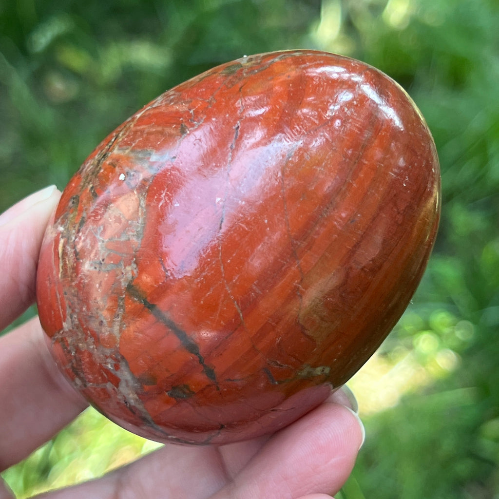 Ou jasp rosu din Zimbabwe model 2, pietre semipretioase - druzy.ro 3 