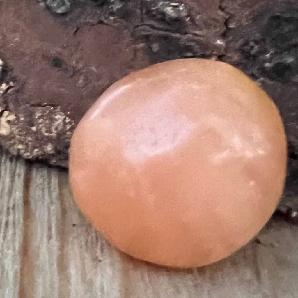 Calcit portocaliu palmstone model 5 (din Madagascar), druzy.ro, cristale 3