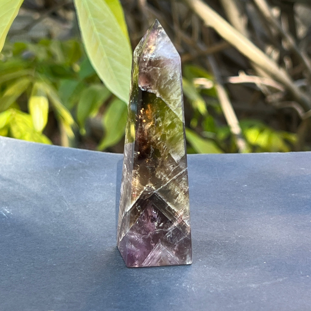 Obelisc super 7 (super seven) din Brazilia model 7, pietre semipretioase - druzy.ro 4 