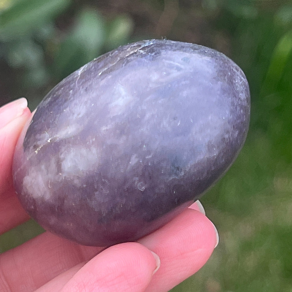 Lepidolit palm stone m4, pietre semipretioase - druzy.ro 5 