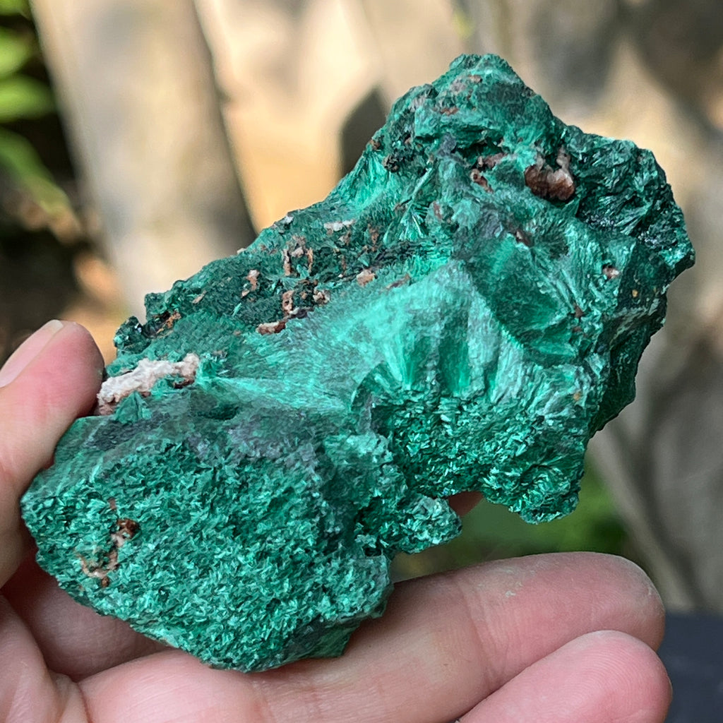 Malachit matasos piatra bruta m6, pietre semipretioase - druzy.ro 3 