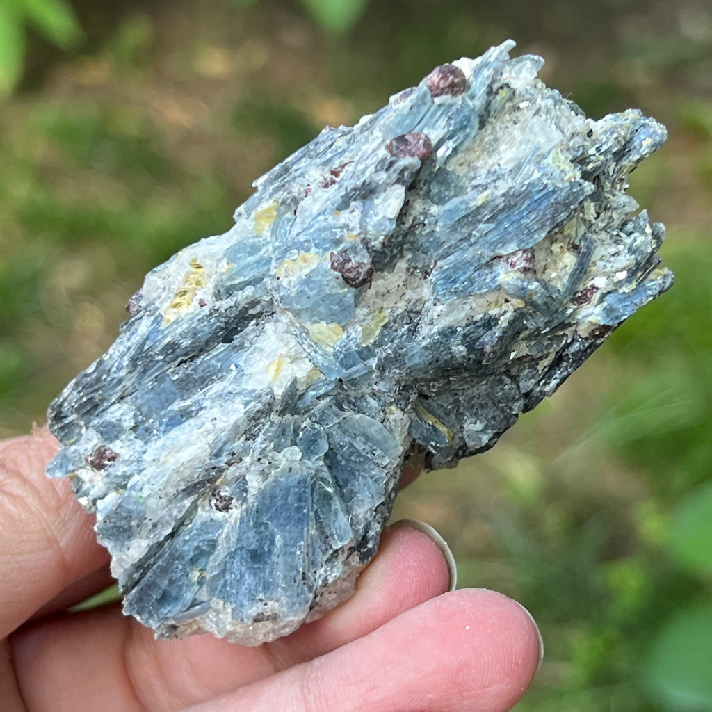Kianit albastru (Cianit) piatra bruta din Zimbabwe model 4, pietre semipretioase - druzy.ro 2 