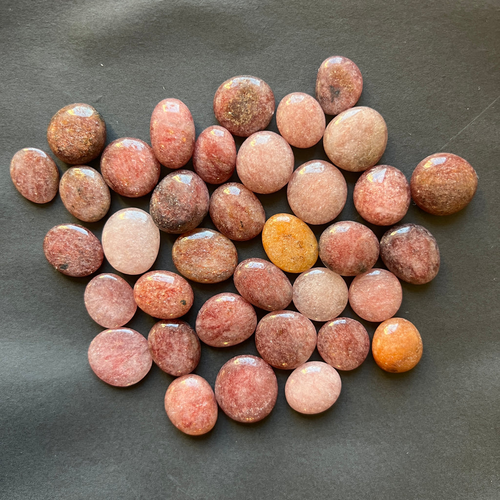Cuart capsuna piatra rulata, pietre semipretioase - druzy.ro 4 