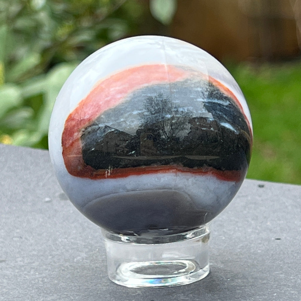 Sfera sardonix model 1, pietre semipretioase - druzy.ro 4 