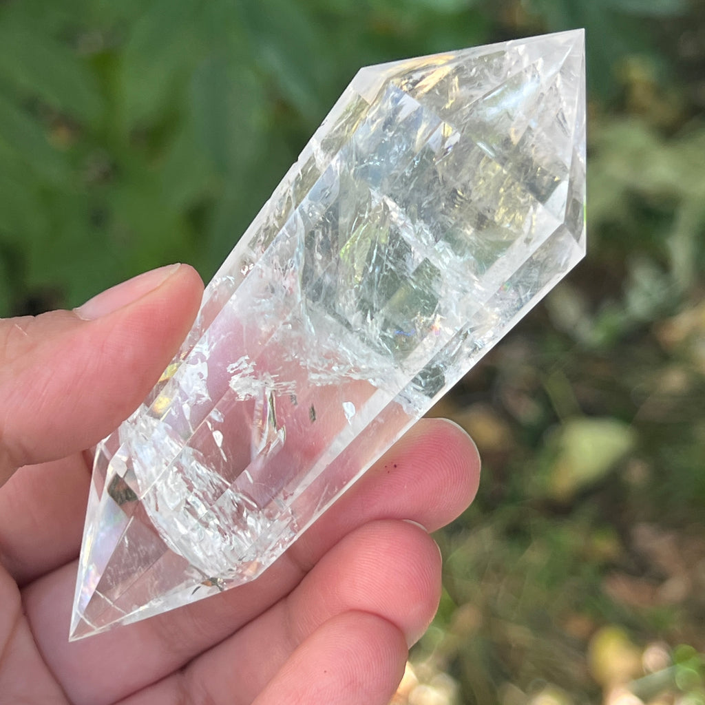 Bagheta cuart vogel, 12 fete, Brazilia model 24, pietre semipretioase - druzy.ro 5 