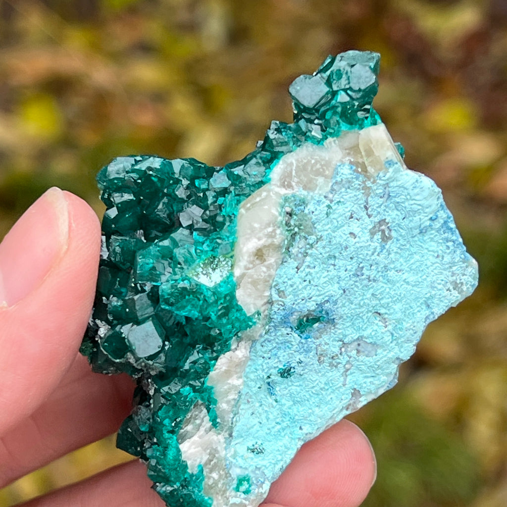 Dioptaz cluster din Congo model 7, pietre semipretioase - druzy.ro 8 