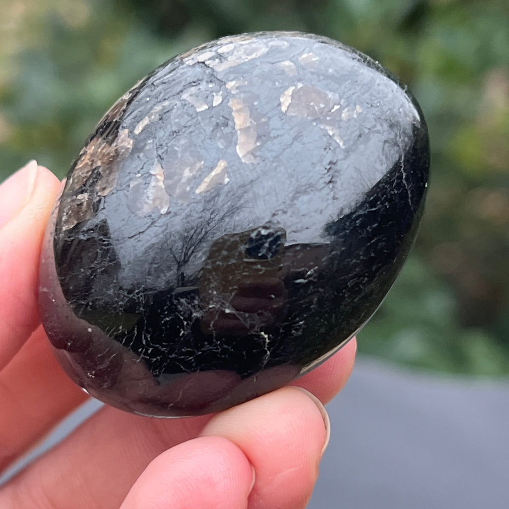 Turmalina neagra palmstone m3, pietre semipretioase - druzy.ro 4 