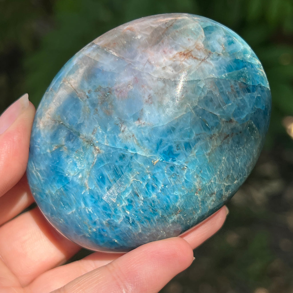 Apatit rulat palmstone model 16, pietre semipretioase - druzy.ro 1 