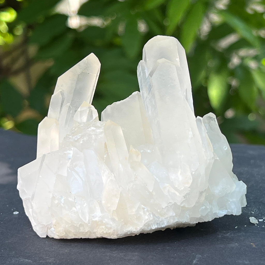 Floare de mina, cluster cuart ICY | Model 8, pietre semipretioase - druzy.ro 1 