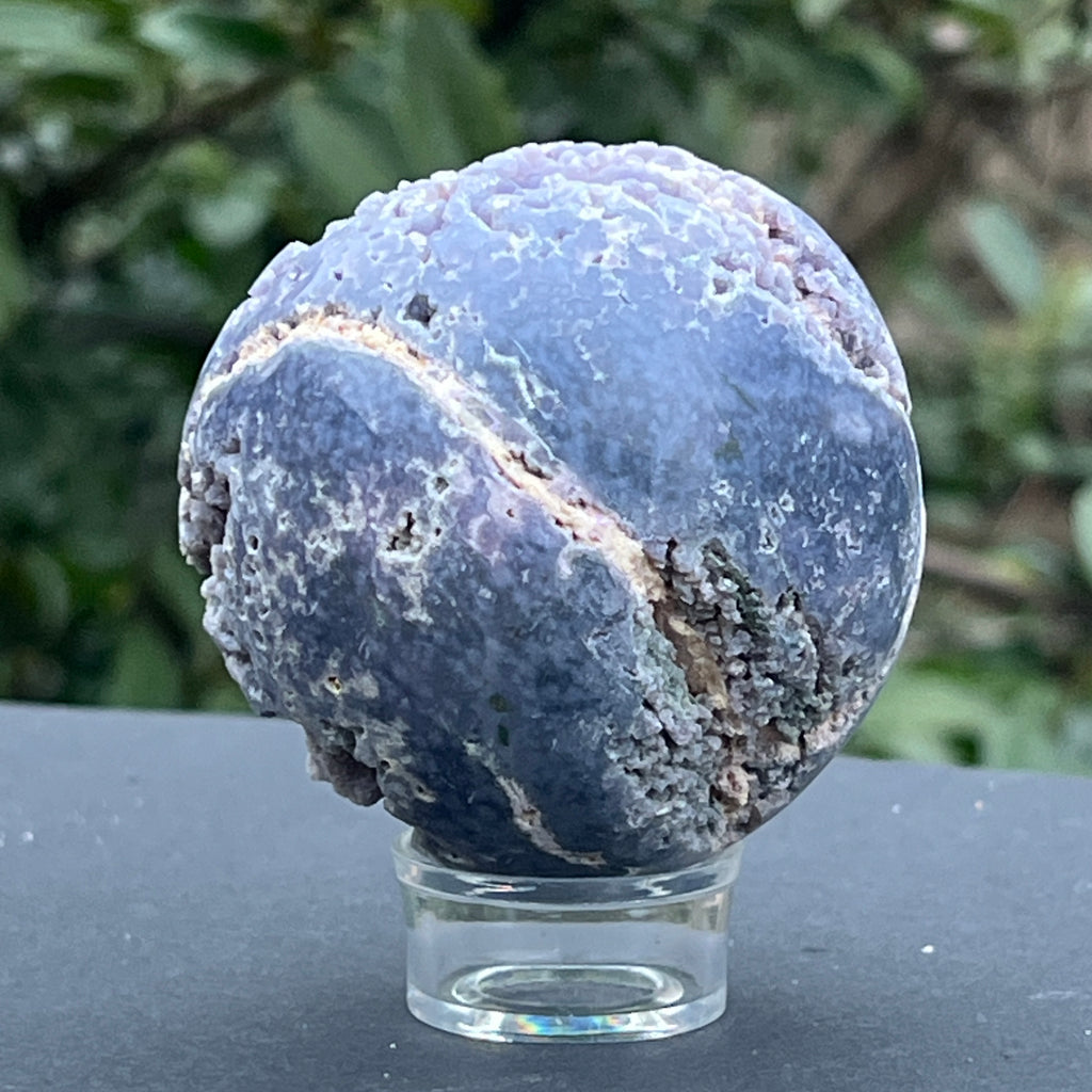 Sfera agat strugure model 4, pietre semipretioase - druzy.ro 2 