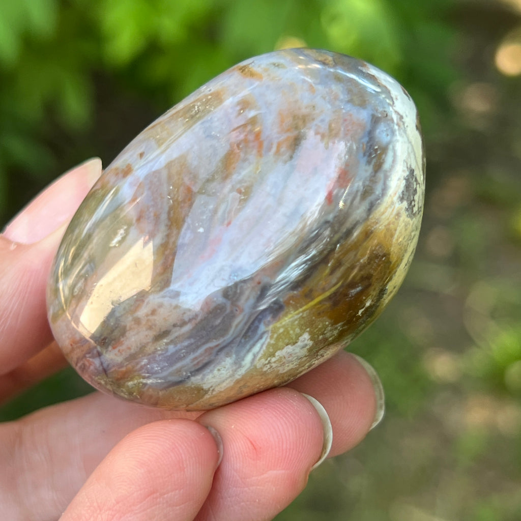 Palmstone jasp ocean | Model 8, pietre semipretioase - druzy.ro 3 