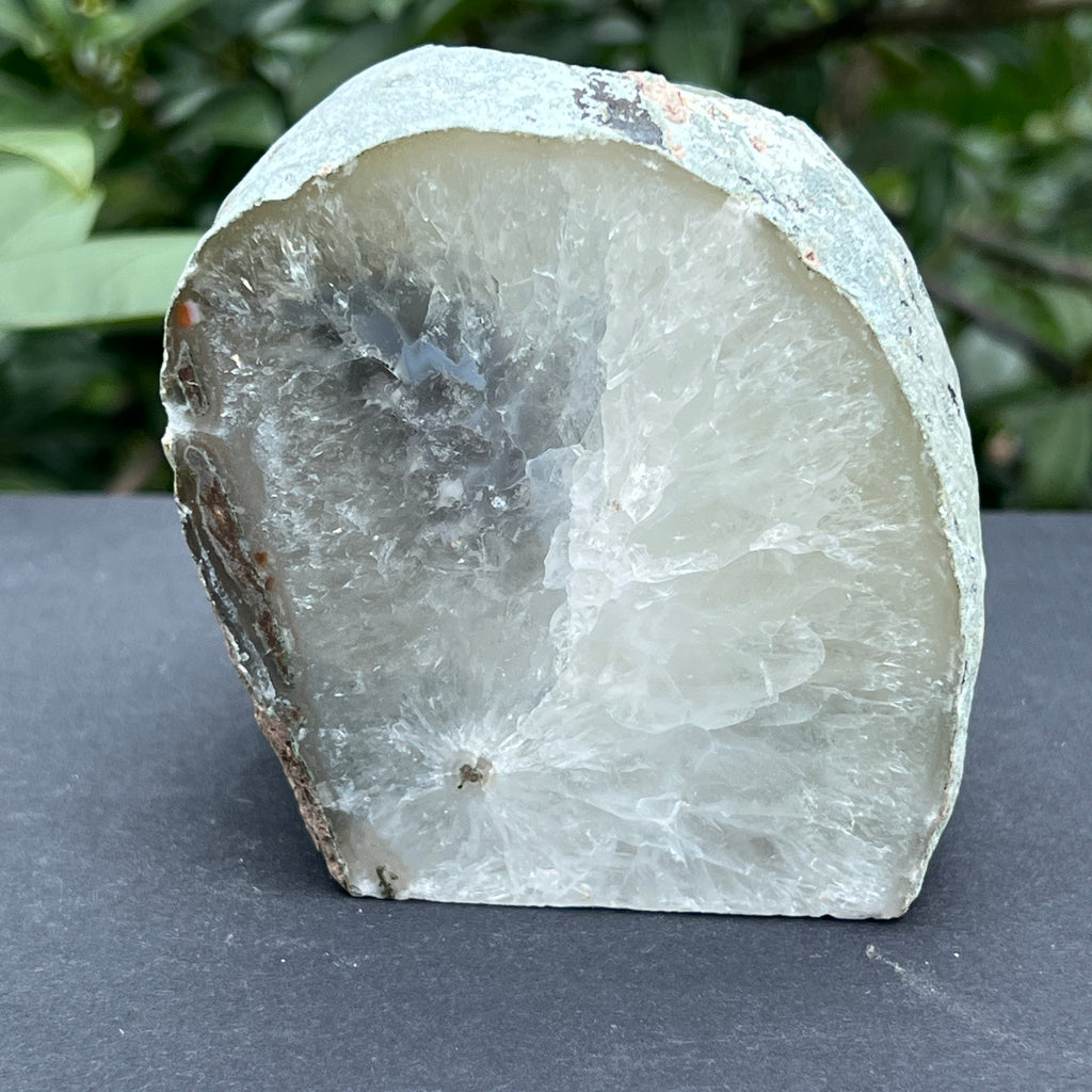 Suport lumanare din agat natural, bookend, suport carti, pietre semipretioase - druzy.ro 4 