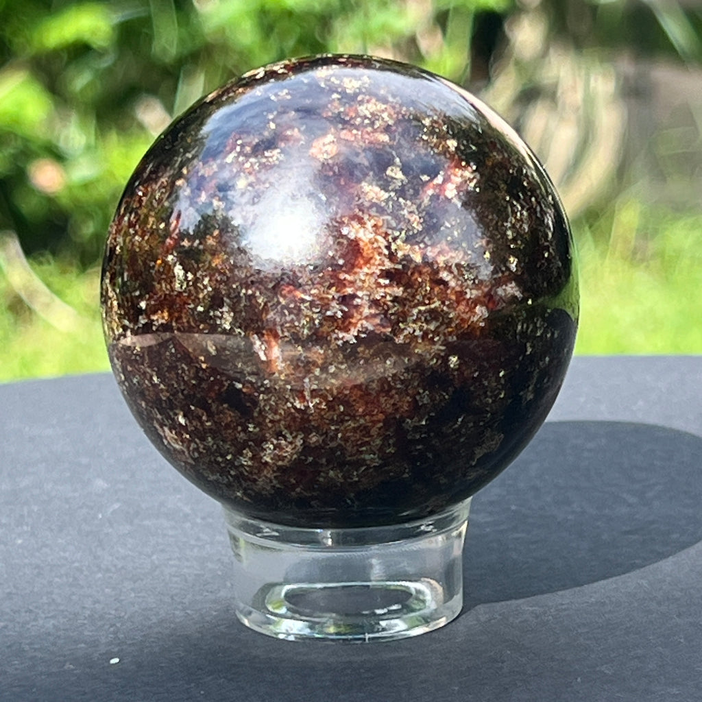 Sfera granat model 6, pietre semipretioase - druzy.ro 4 