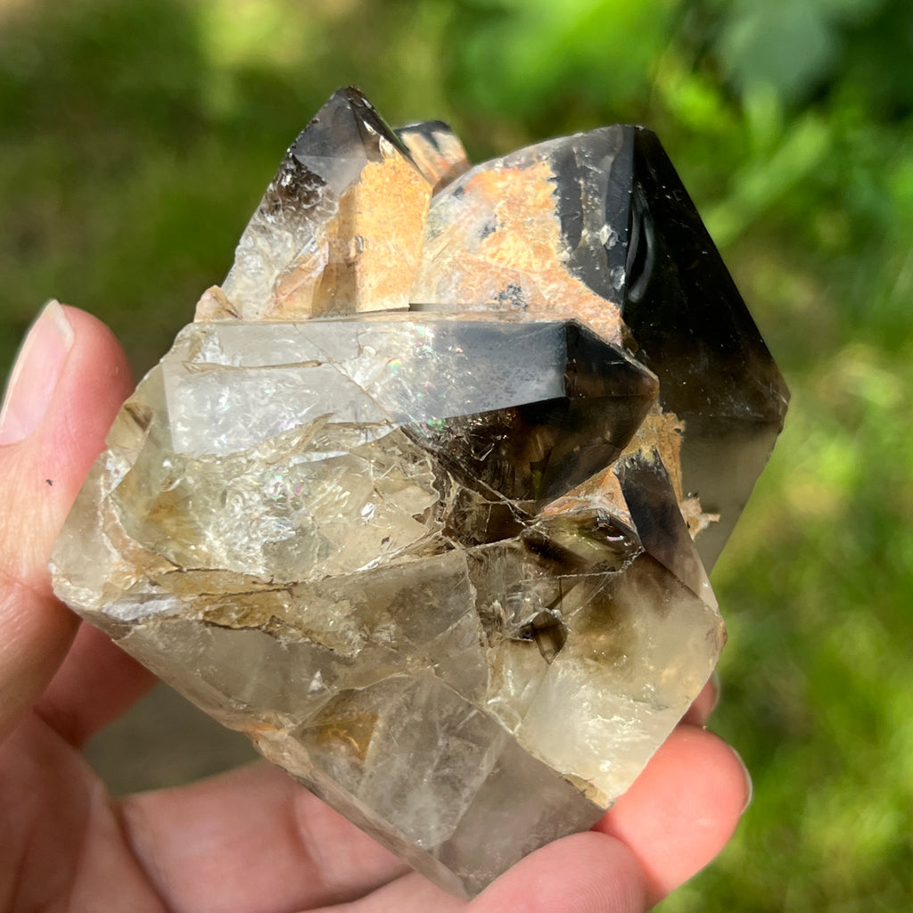 Varf brut cuart fumuriu | Model L9, pietre semipretioase - druzy.ro 5 