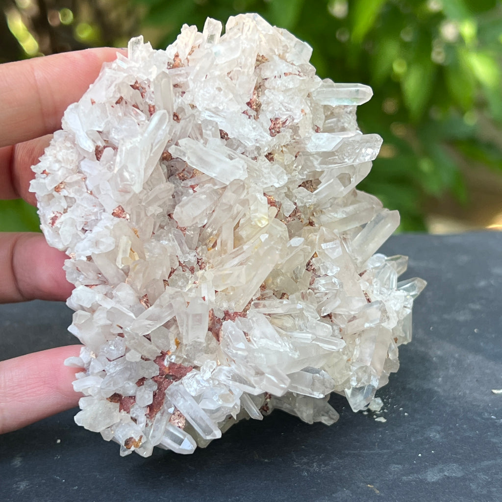 Floare de mina, cluster cuart ICY | Model 2, pietre semipretioase - druzy.ro 3 