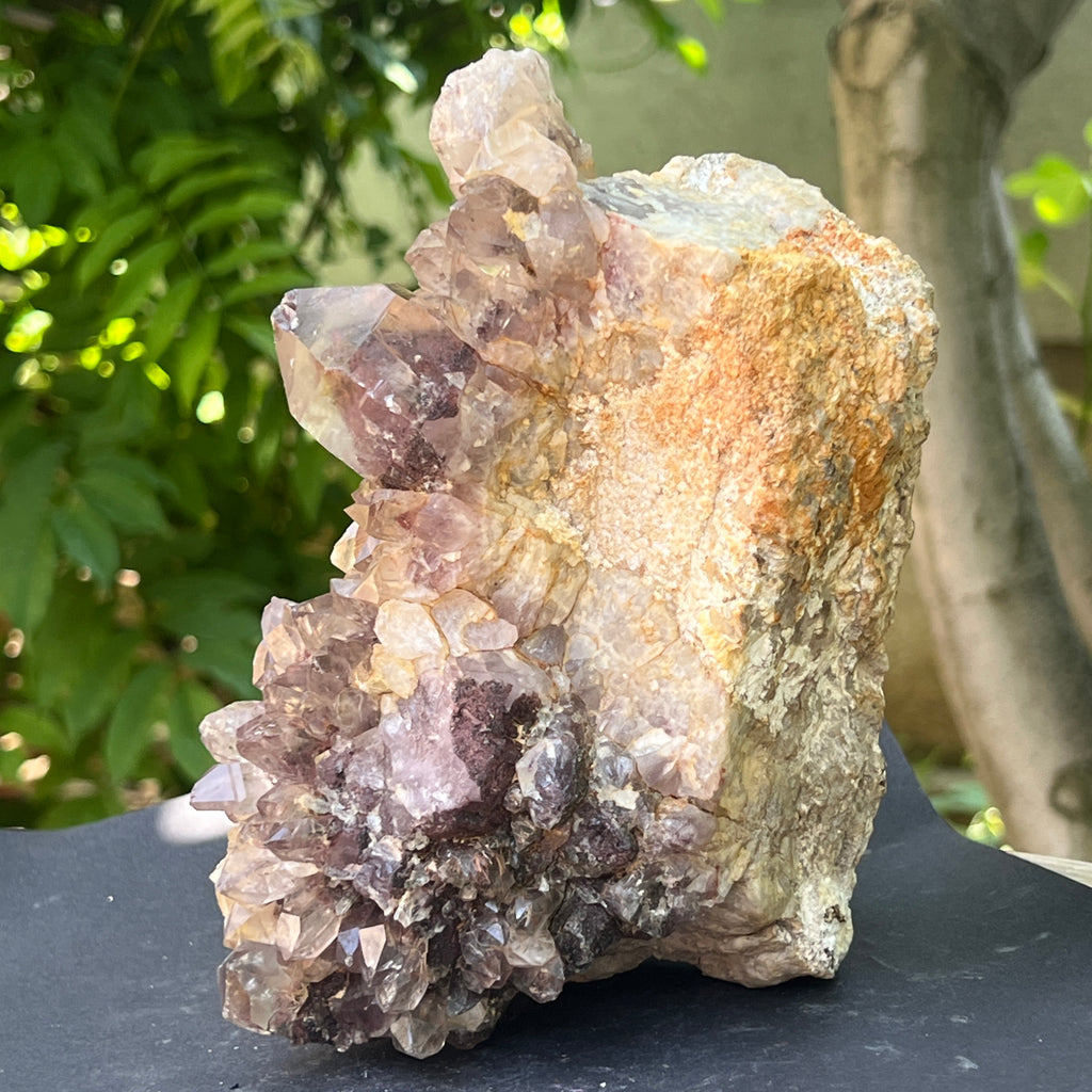 Cluster cuart rosu hematoid | Model L2, pietre semipretioase - druzy.ro 4 