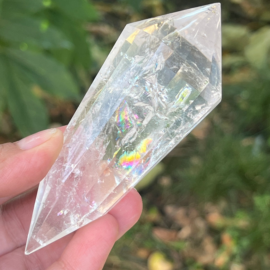 Bagheta cuart vogel, 12 fete, Brazilia model 30, pietre semipretioase - druzy.ro 4 