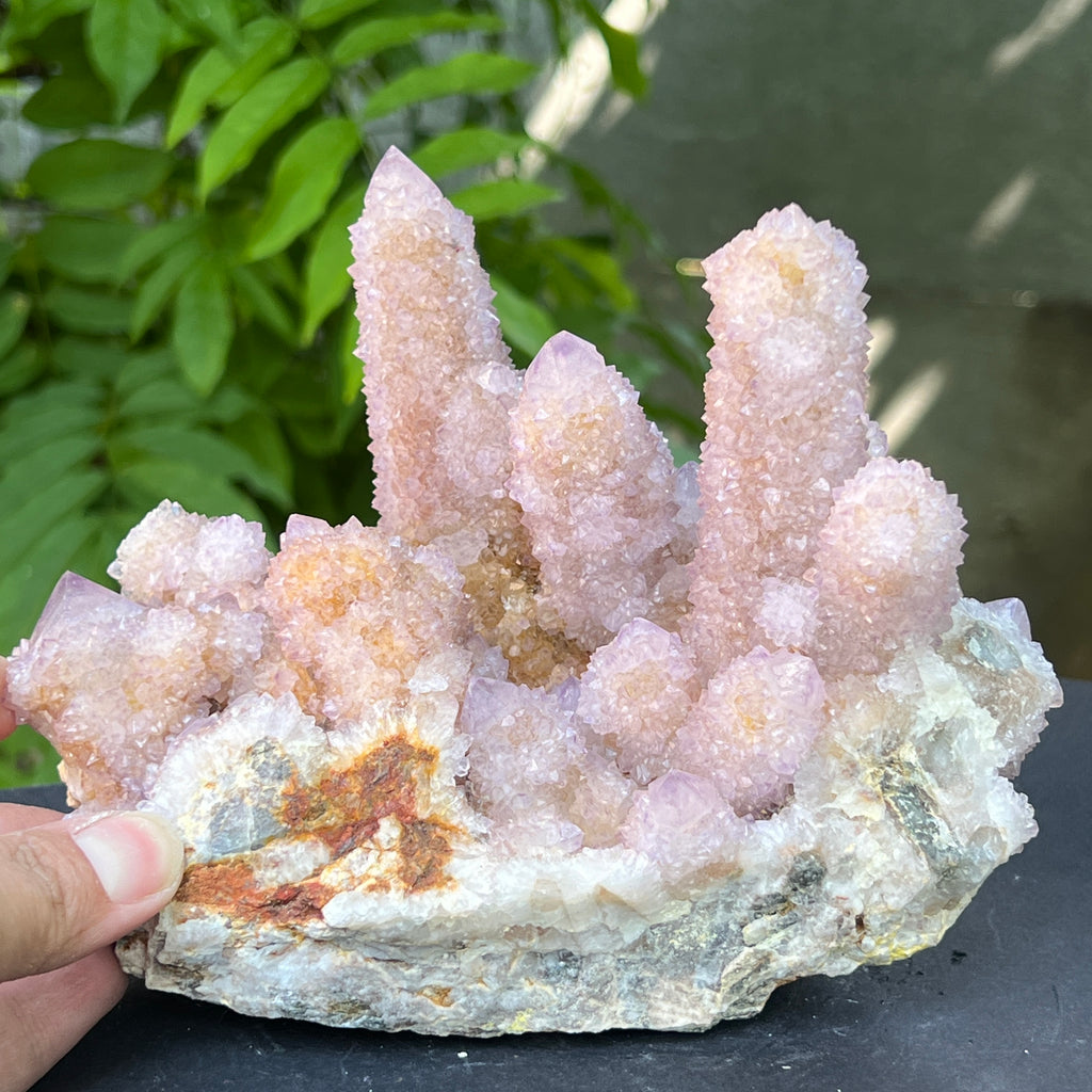 Specimen ametist cuart spirit din Africa de Sud | Model 23, pietre semipretioase - druzy.ro 2 