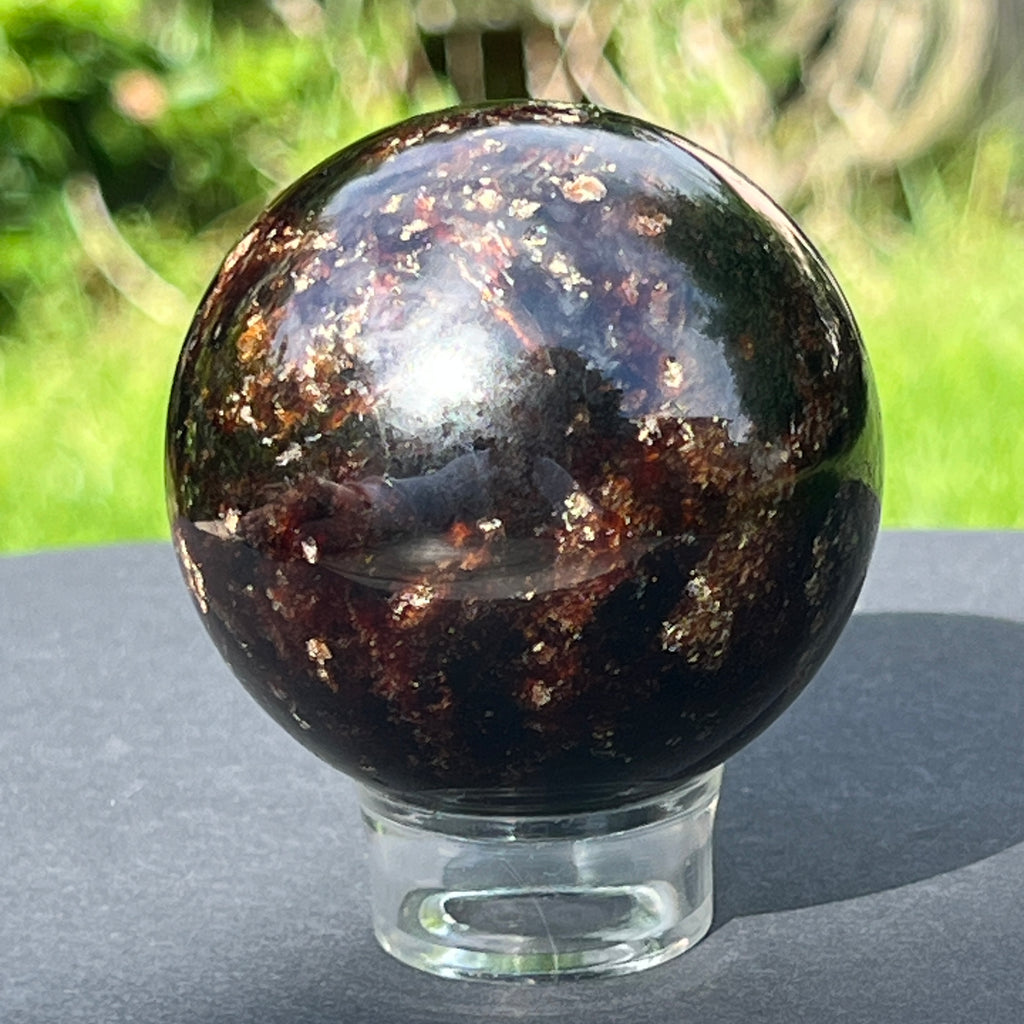 Sfera granat model 6, pietre semipretioase - druzy.ro 3 