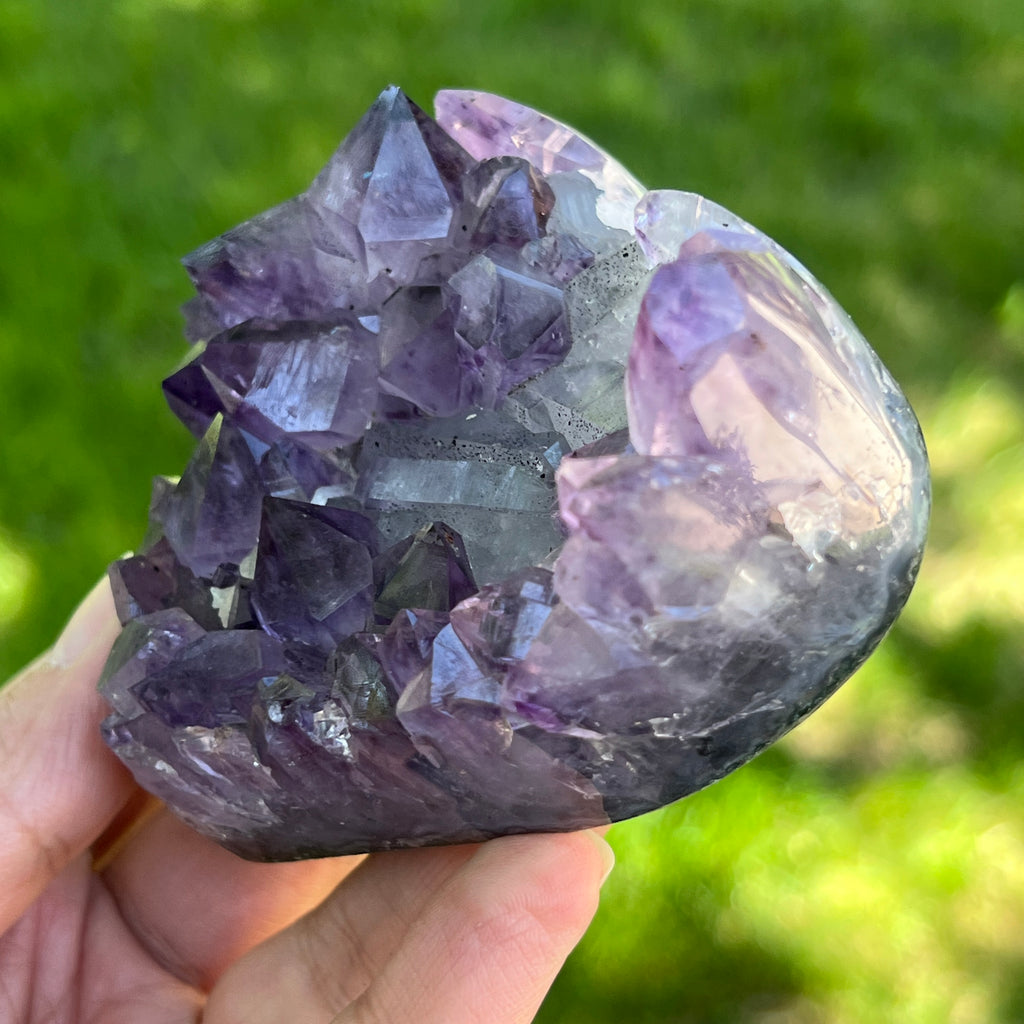 Inima ametist model 11, pietre semipretioase - druzy.ro 5 