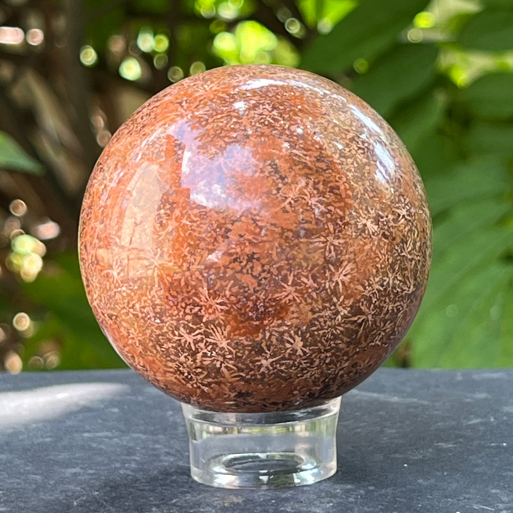 Sfera Starburst jasp | Model 1, pietre semipretioase - druzy.ro 3 