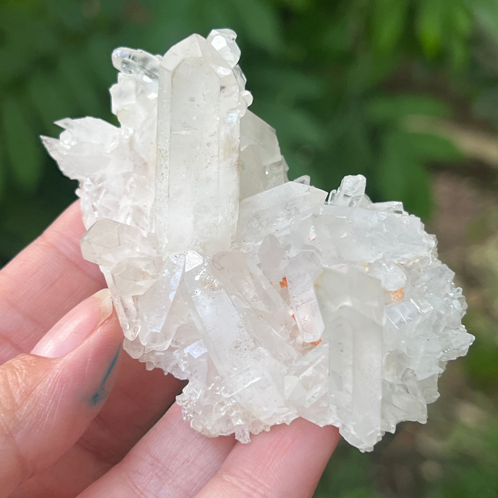 Cluster cuart incolor, floare de mina m22, pietre semipretioase - druzy.ro 3 