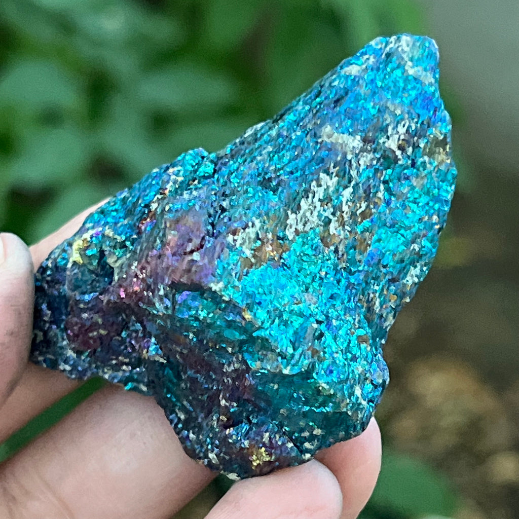 Calcopirita iridescentă din Mexic model 12, pietre semipretioase - druzy.ro 3 