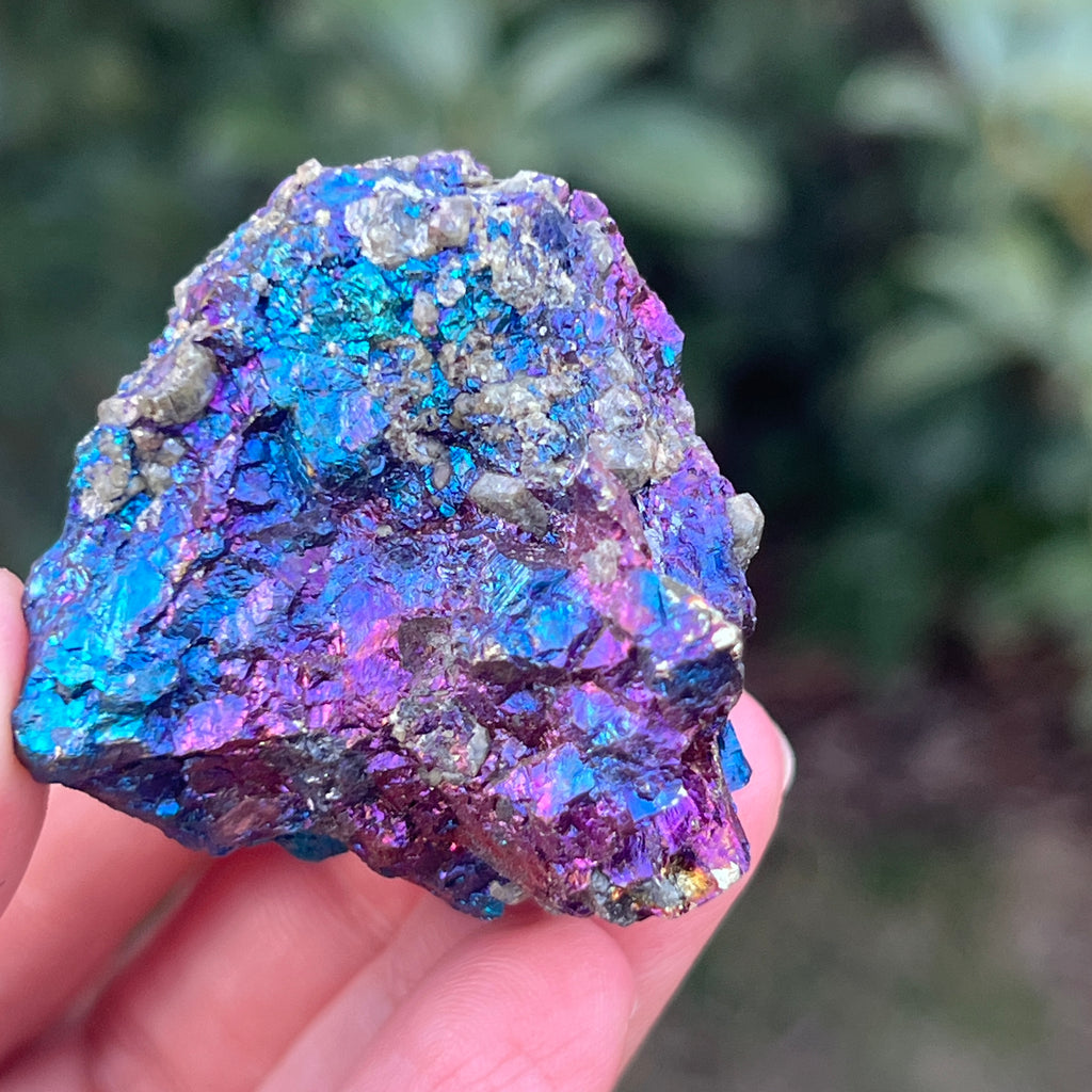 Calcopirita iridescentă din Mexic model 4, pietre semipretioase - druzy.ro 5 