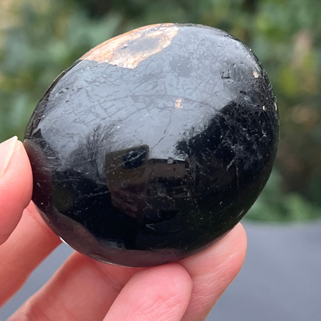 Turmalina neagra palmstone m4, pietre semipretioase - druzy.ro 2 