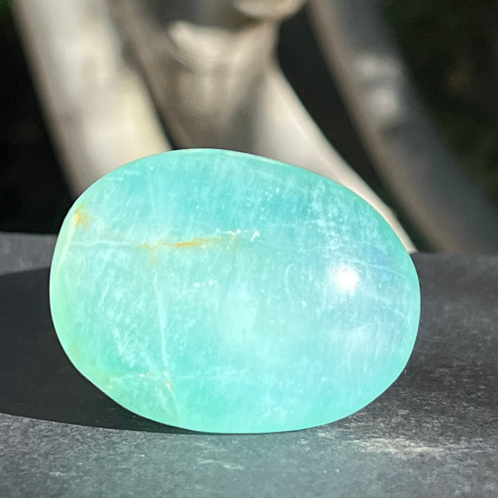 Palmstone fluorit verde model 3, din Madagascar, druzy.ro, cristale 2
