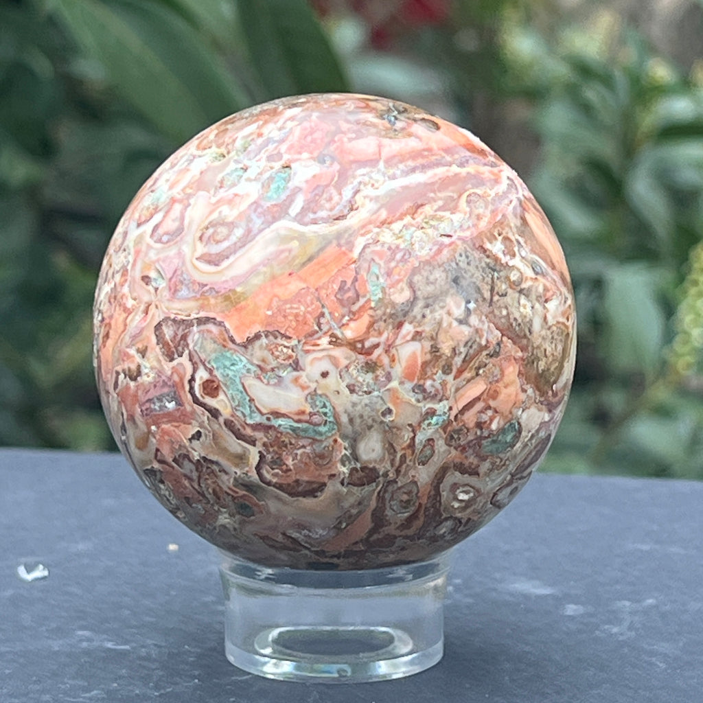Sfera jasp peisaj ( landscape) din Namibia model 2, pietre semipretioase - druzy.ro 7 