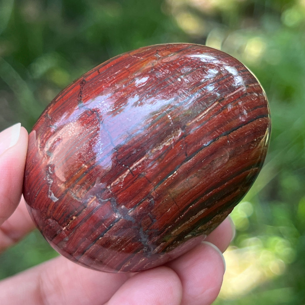 Ou jasp rosu din Zimbabwe model 10, pietre semipretioase - druzy.ro 1 