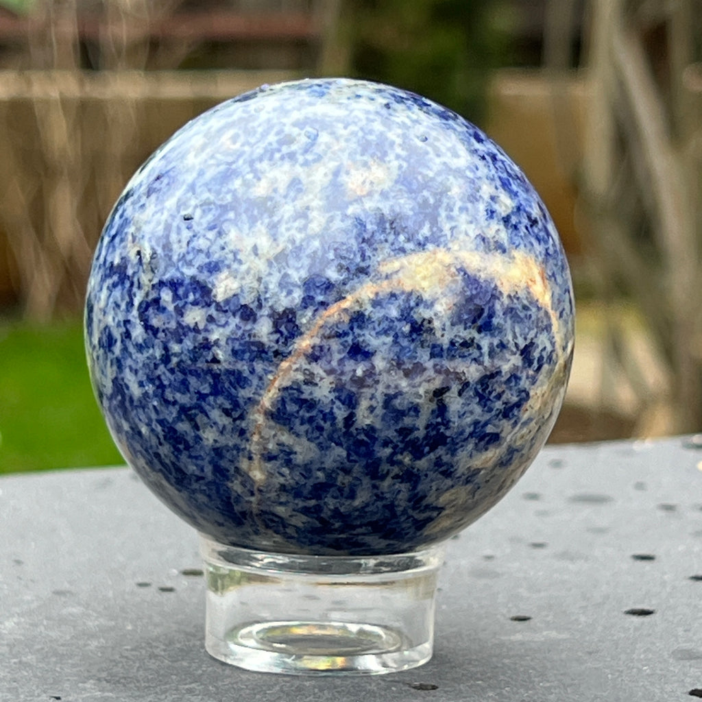 Sodalit sfera model 3, pietre semipretioase - druzy.ro 5 