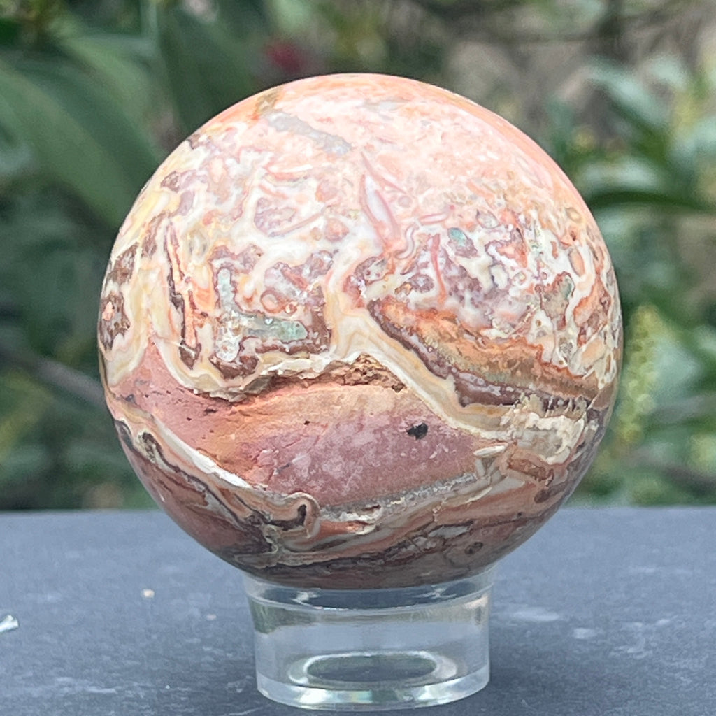 Sfera jasp peisaj ( landscape) din Namibia model 3, pietre semipretioase - druzy.ro 7 