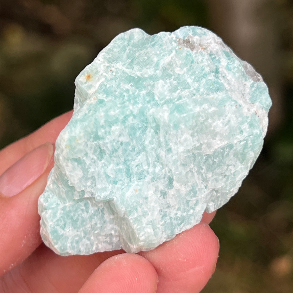 Amazonit piatra bruta din Brazilia model 10, pietre semipretioase - druzy.ro 3 