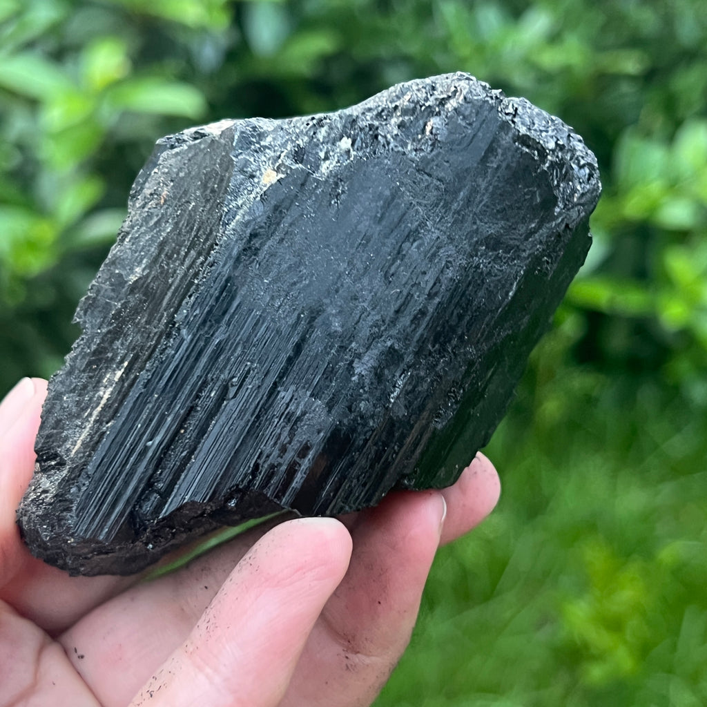Turmalina neagra piatra bruta L15, pietre semipretioase - druzy.ro 10 