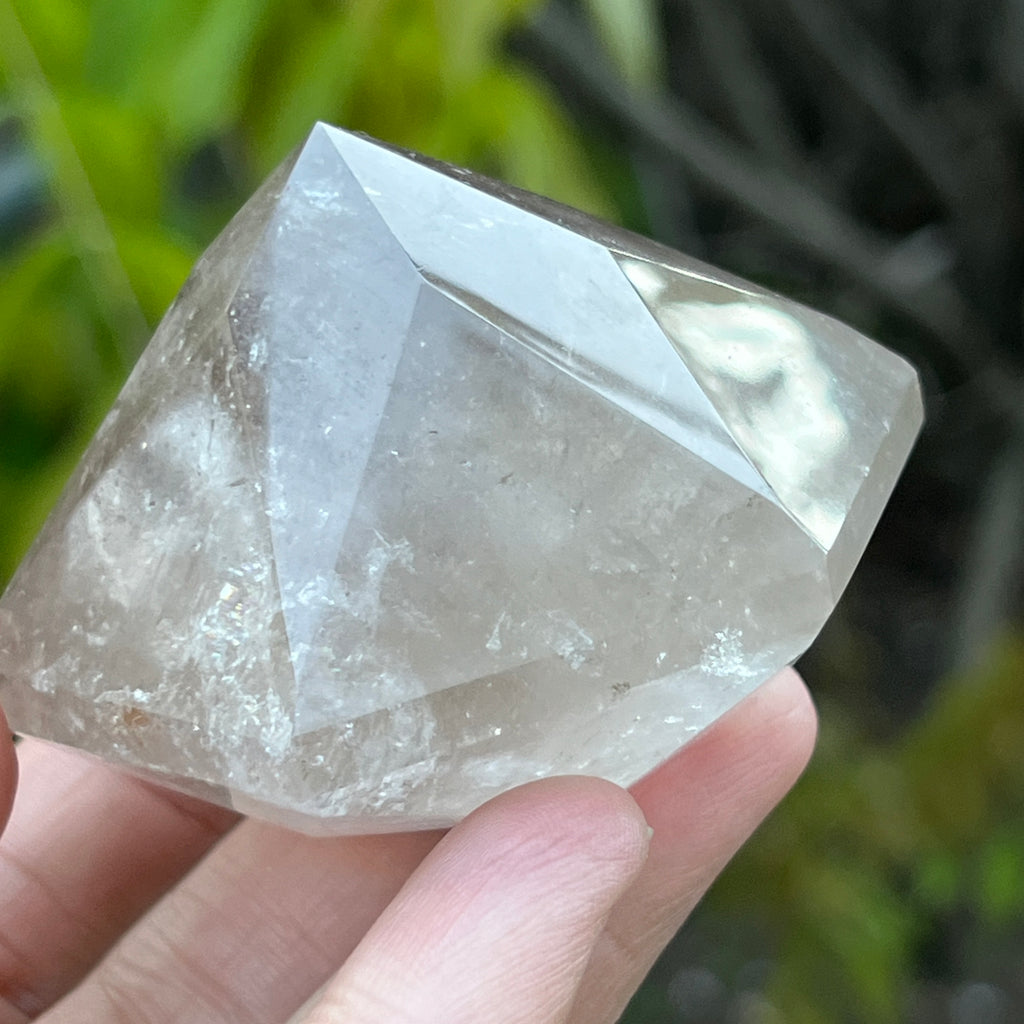 Cuart fumuriu forma diamant m1, pietre semipretioase - druzy.ro 5 