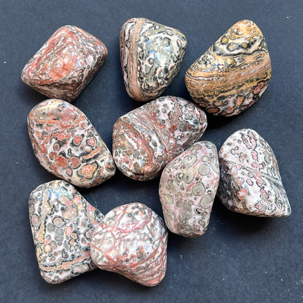 Piatra rulata jasp piele de sarpe L, pietre semipretioase - druzy.ro 2 